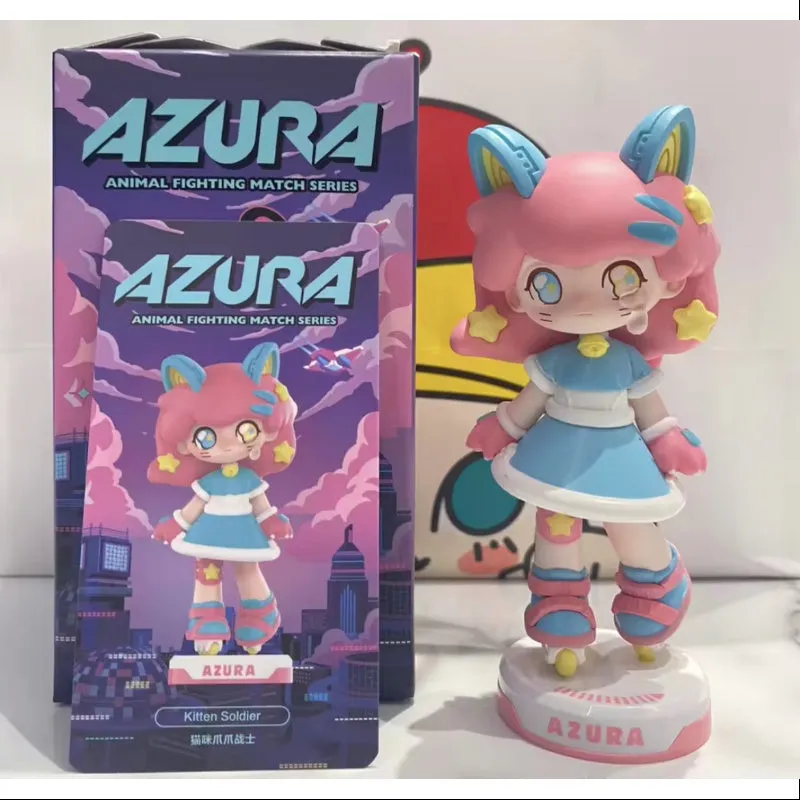 AZURA Animal Fighting Match Series Kitten Soldier