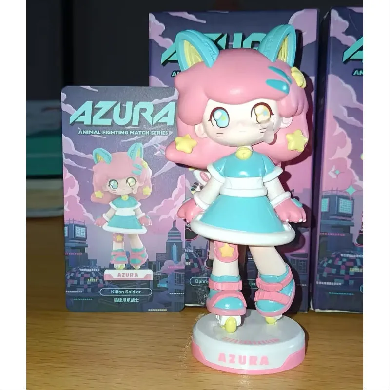 AZURA Animal Fighting Match Series Kitten Soldier