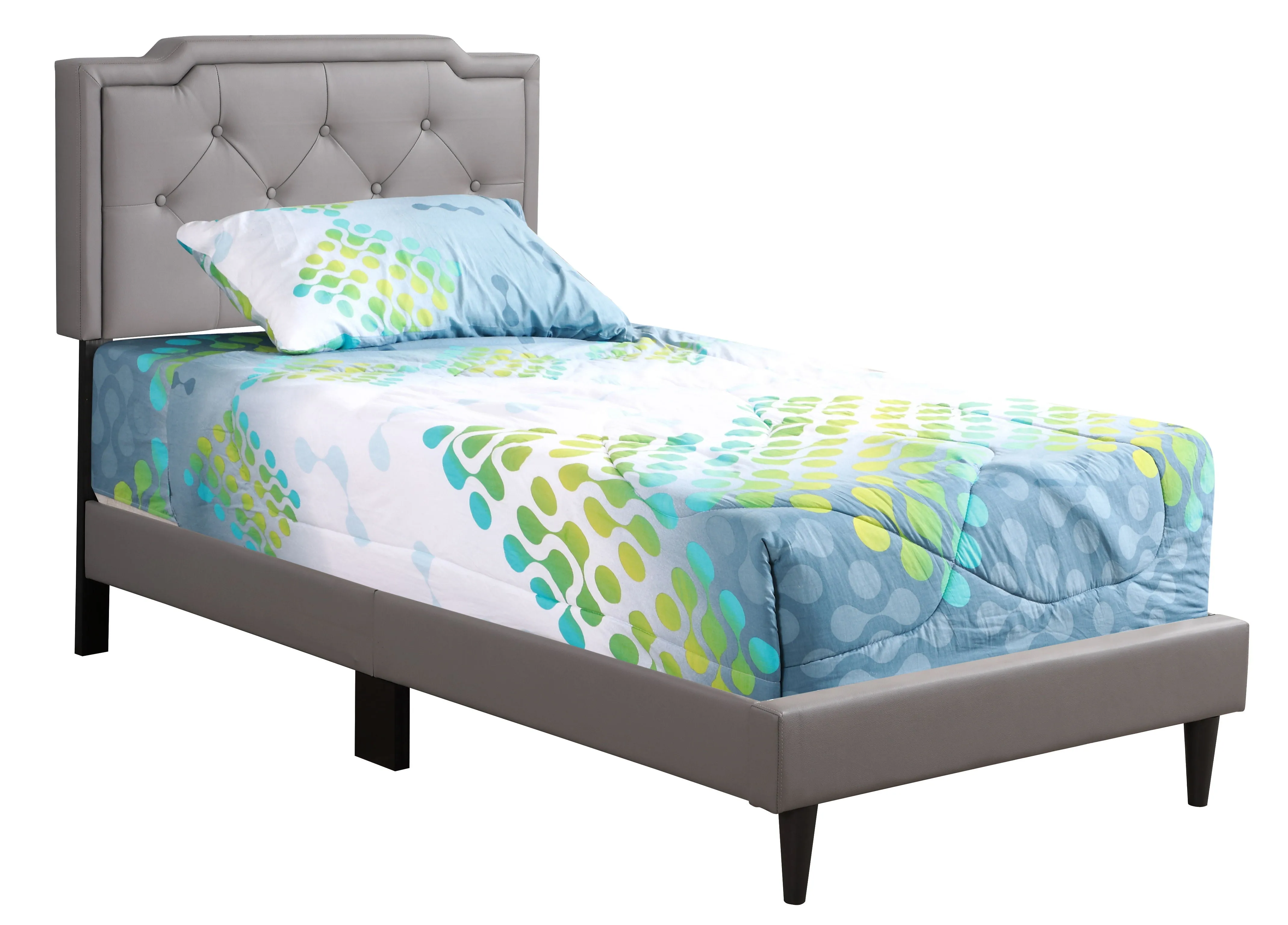 Button Tufted Bed Charming For Cozy Spaces by Couch.com