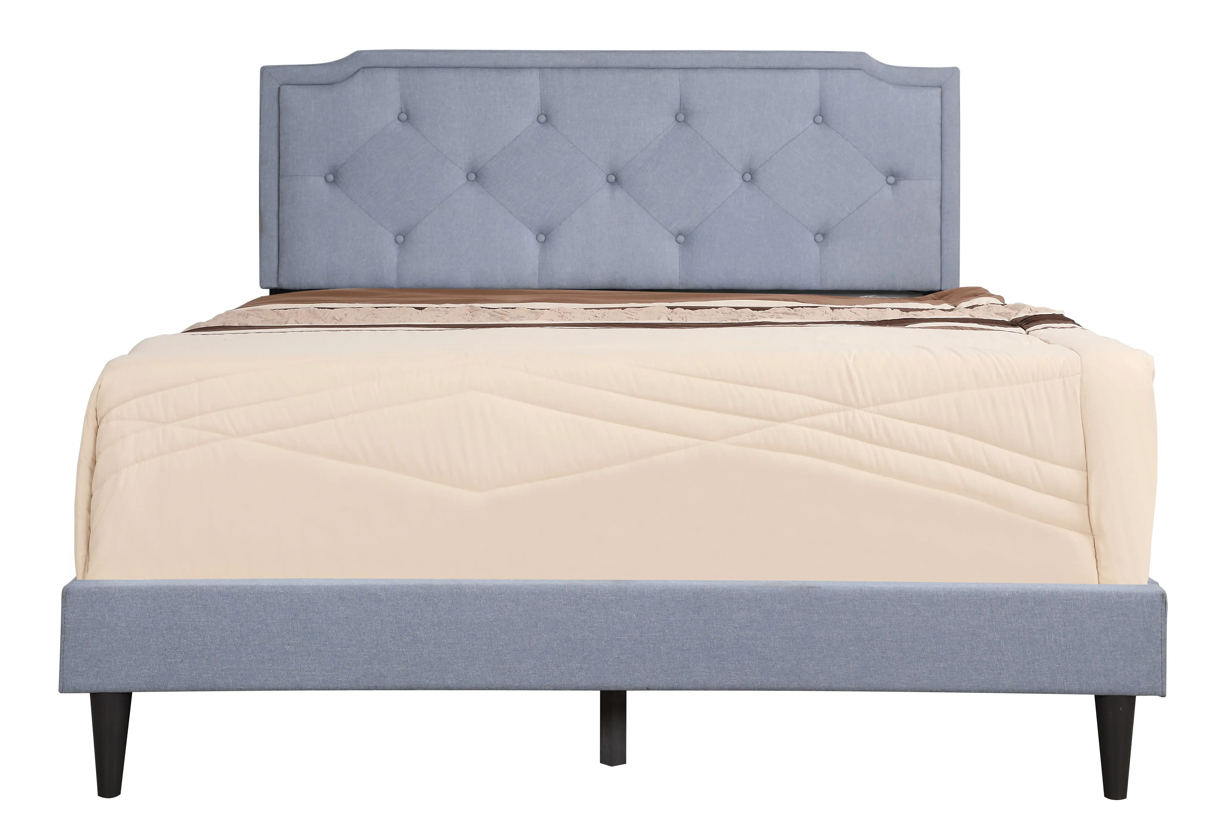 Button Tufted Bed Charming For Cozy Spaces by Couch.com