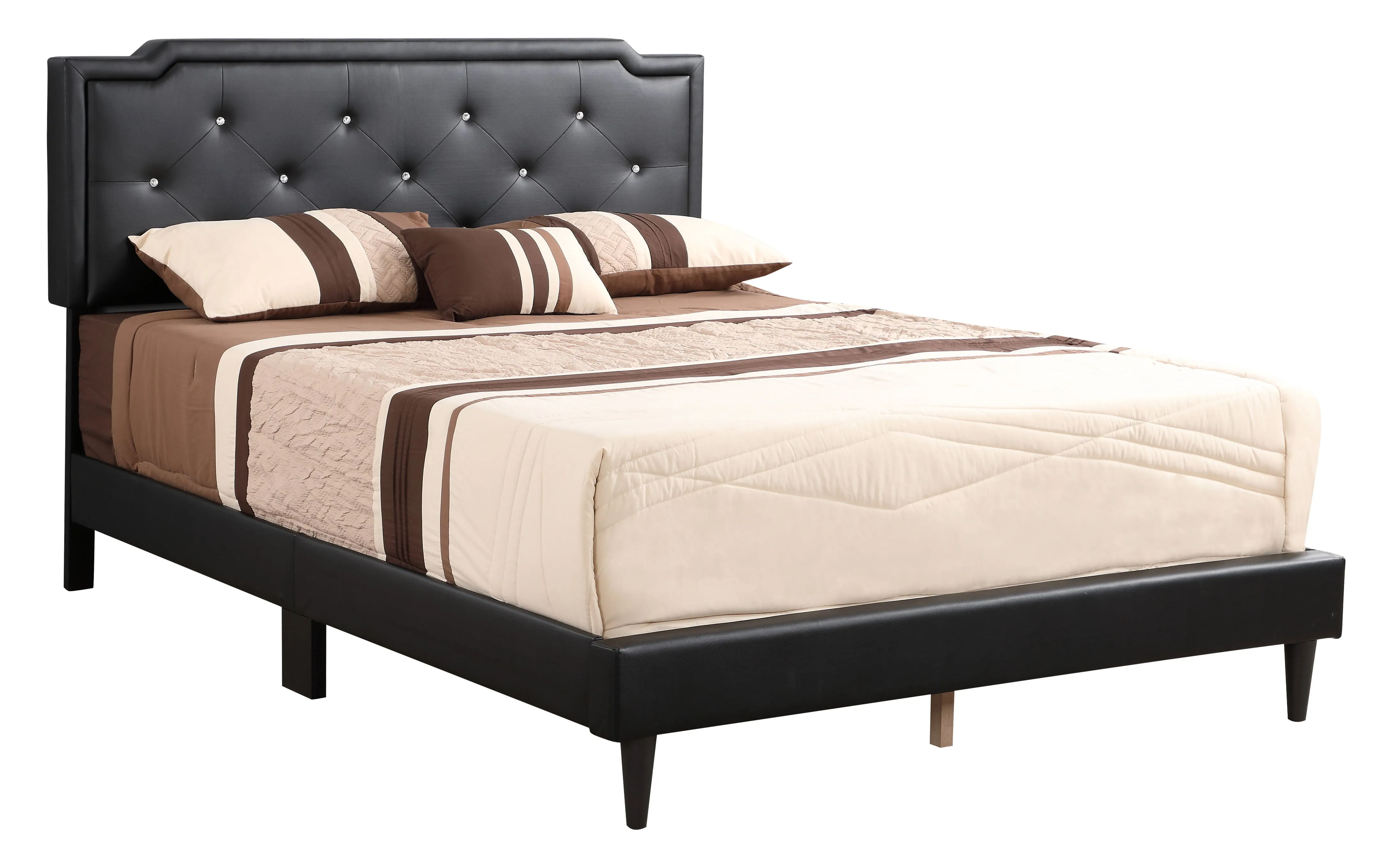 Button Tufted Bed Charming For Cozy Spaces by Couch.com