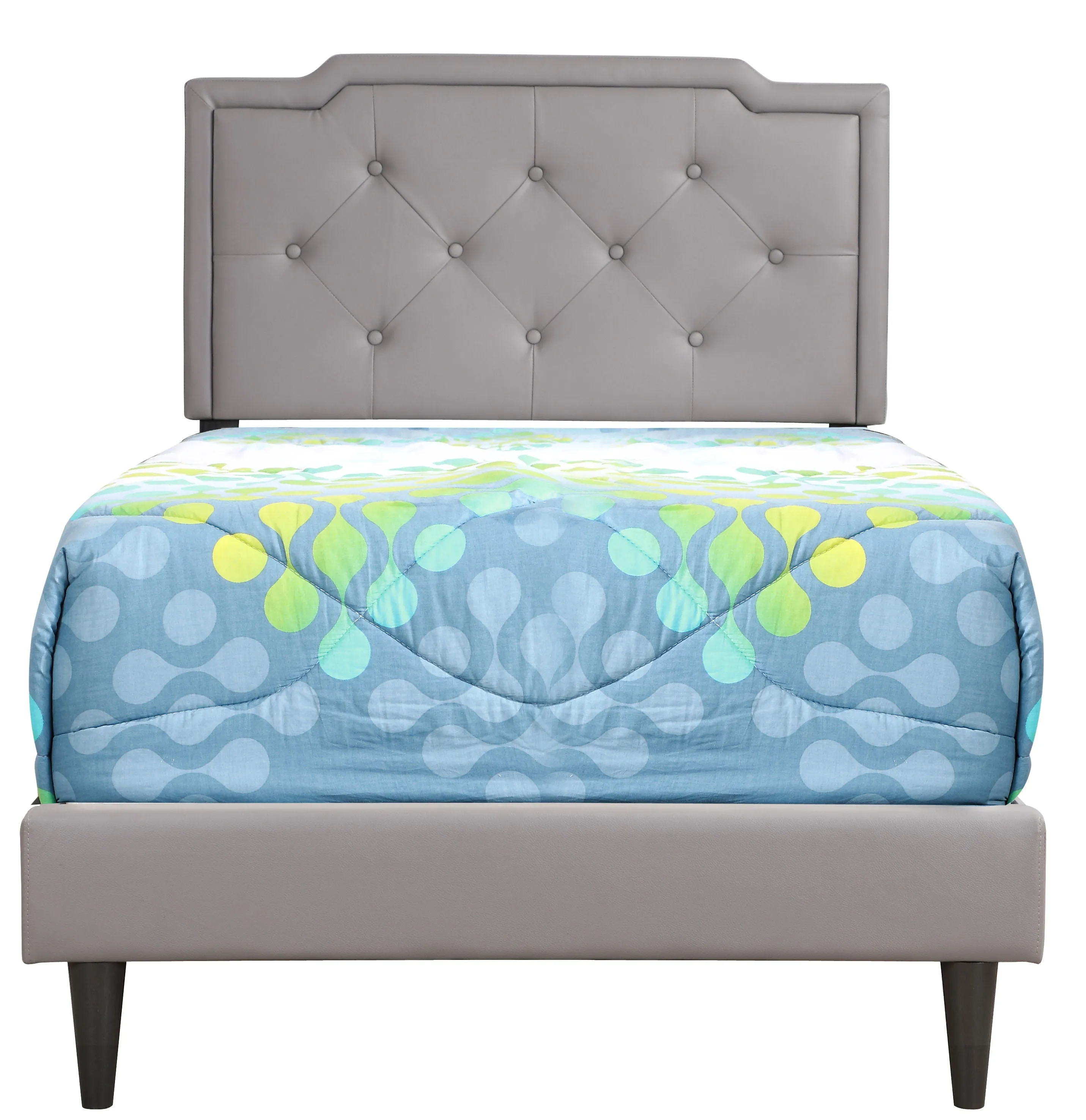 Button Tufted Bed Charming For Cozy Spaces by Couch.com