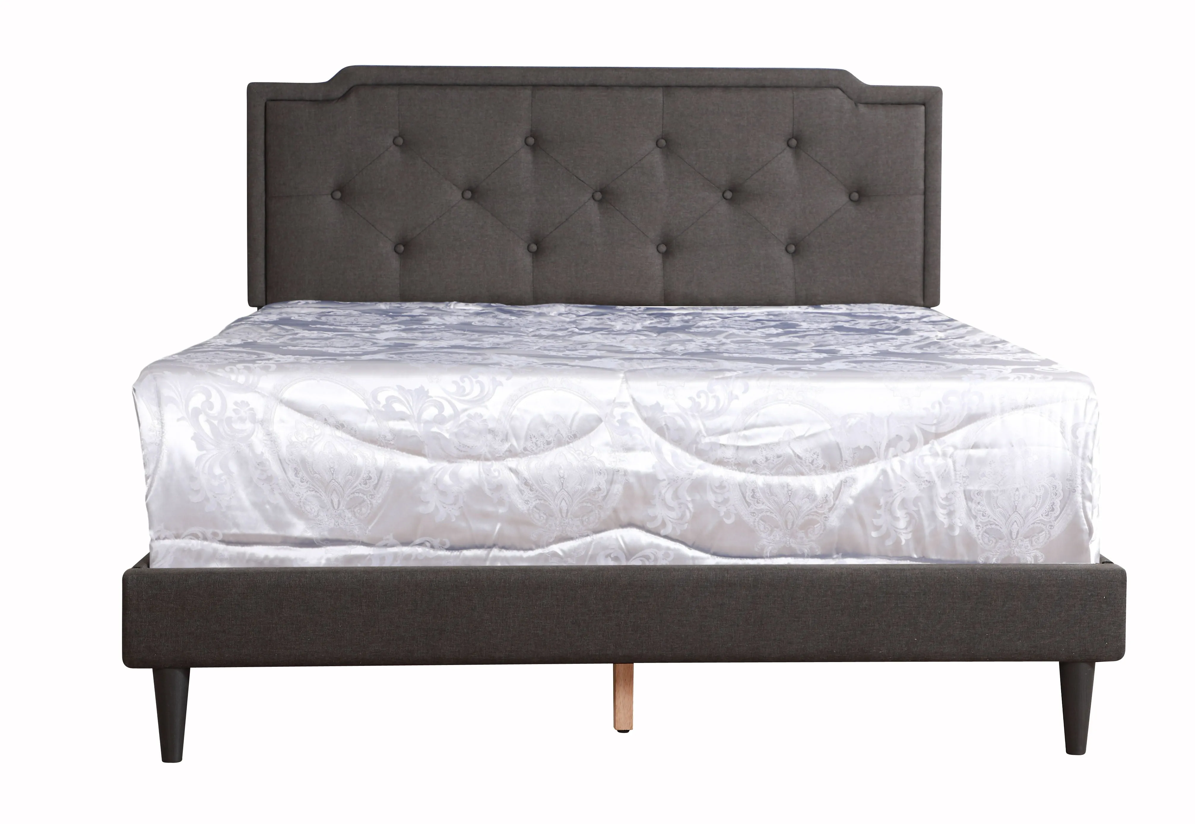 Button Tufted Bed Charming For Cozy Spaces by Couch.com