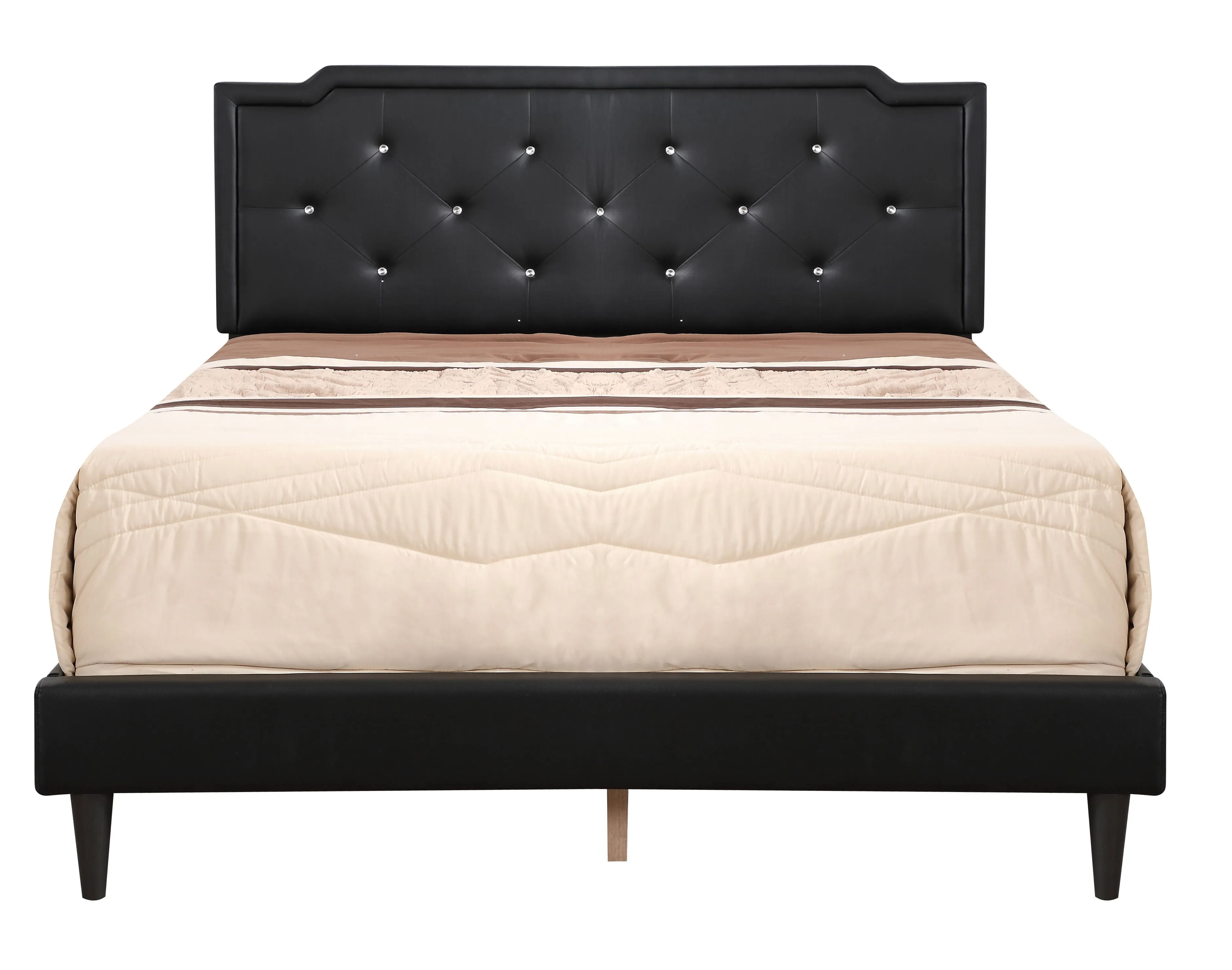 Button Tufted Bed Charming For Cozy Spaces by Couch.com