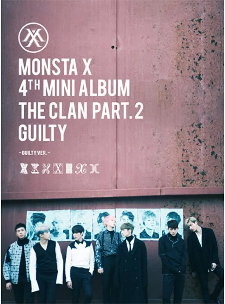 MONSTA X 4th Mini Album - The CLAN 2.5 Part.2 Guilty