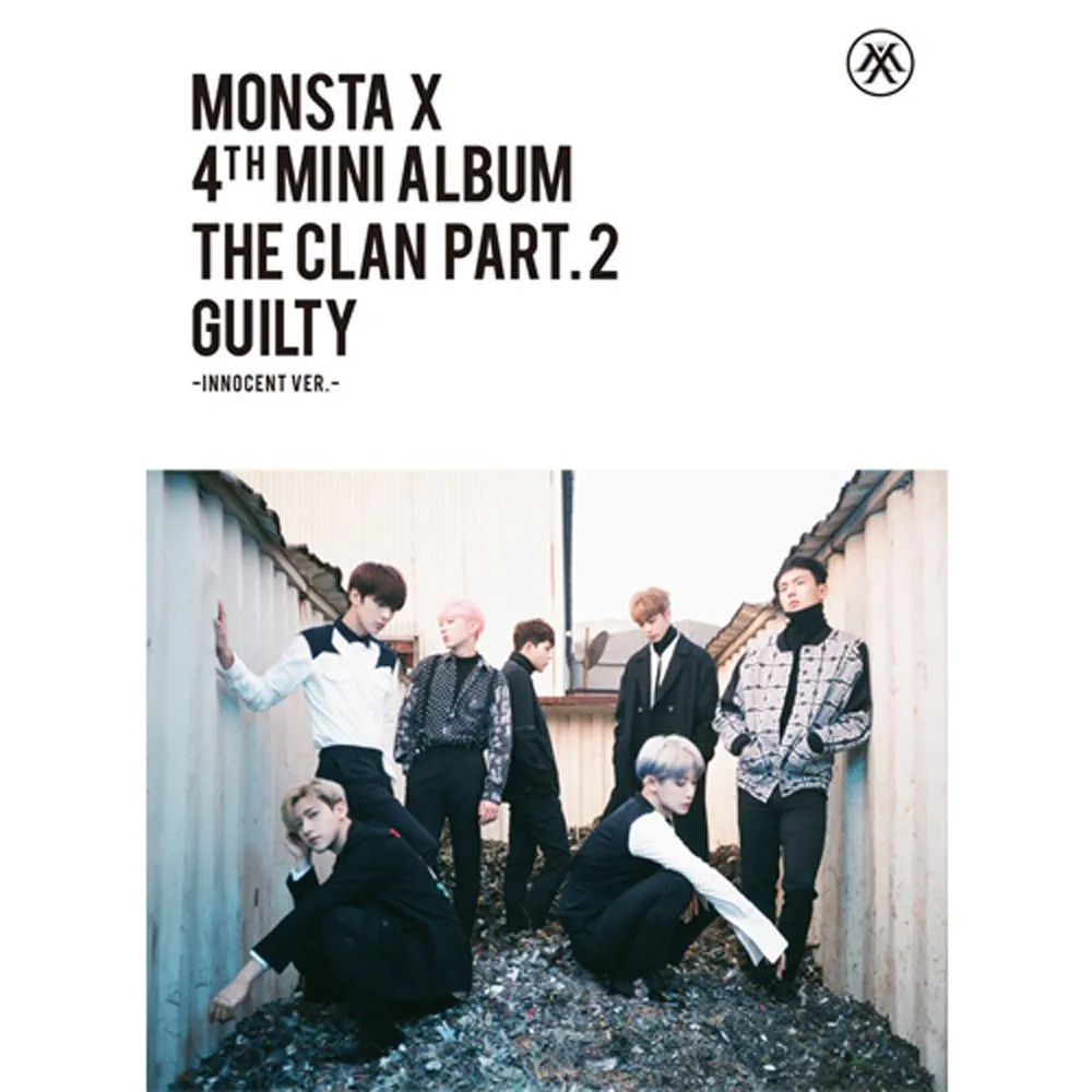 MONSTA X 4th Mini Album - The CLAN 2.5 Part.2 Guilty