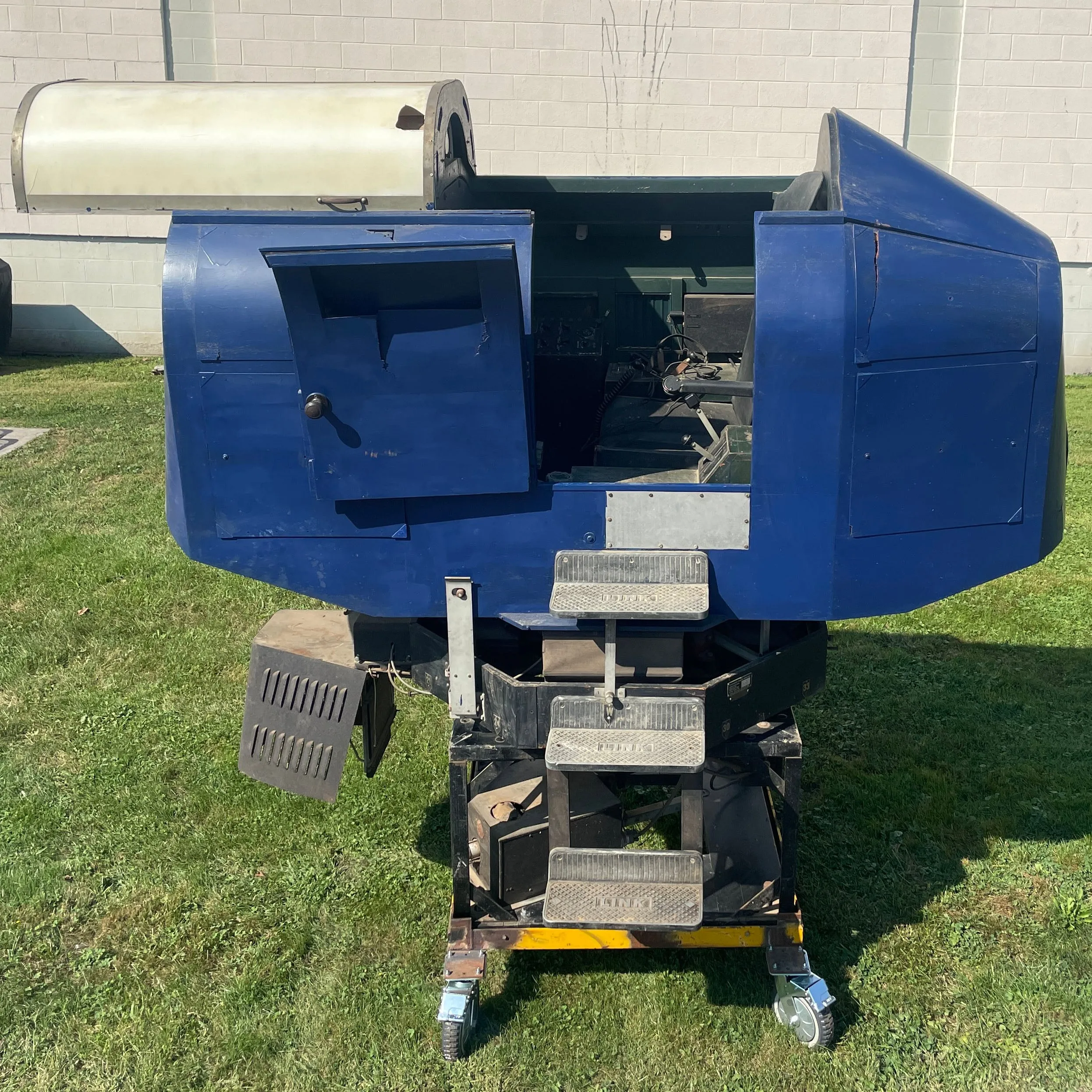 Original Rare 1945 Dated U.S. WWII Link Aviation ANT-18 Blue Box Flight Simulator Trainer