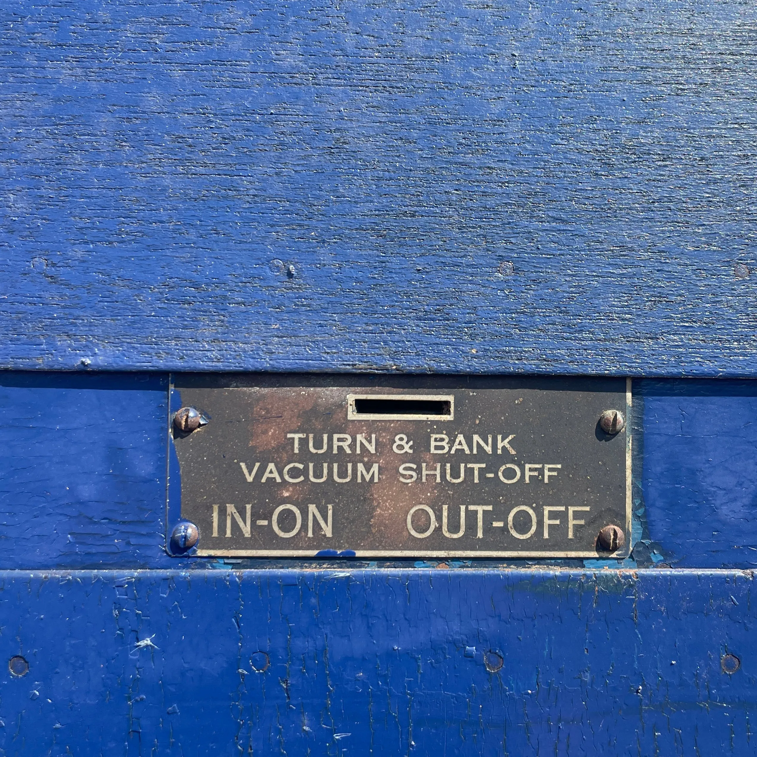 Original Rare 1945 Dated U.S. WWII Link Aviation ANT-18 Blue Box Flight Simulator Trainer