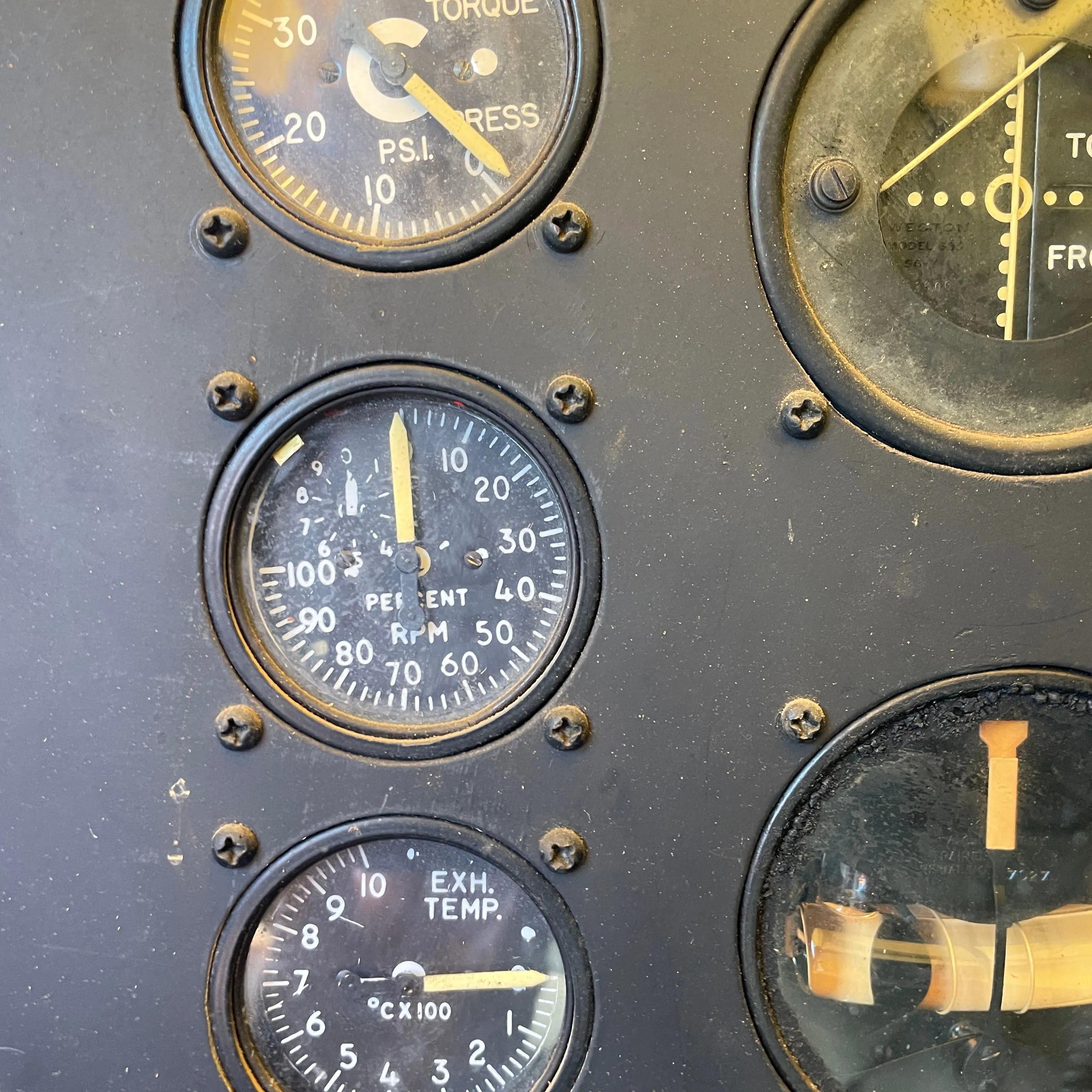 Original Rare 1945 Dated U.S. WWII Link Aviation ANT-18 Blue Box Flight Simulator Trainer