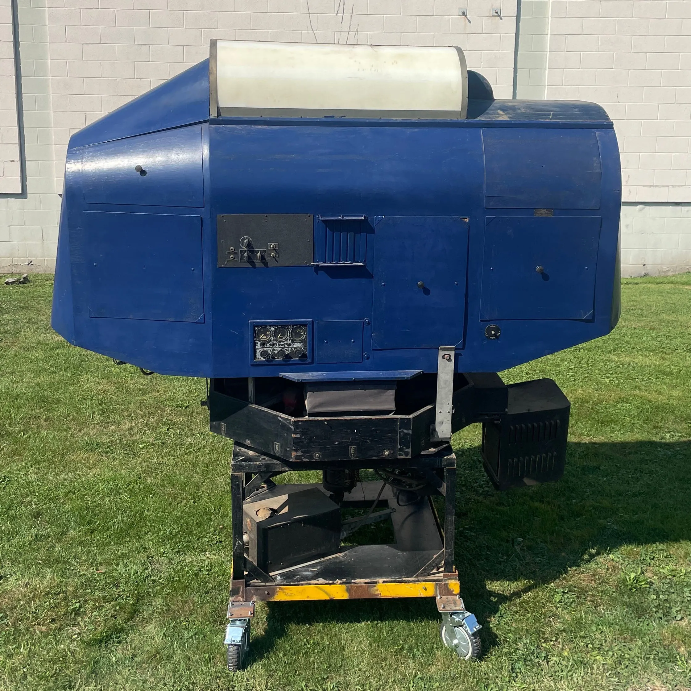 Original Rare 1945 Dated U.S. WWII Link Aviation ANT-18 Blue Box Flight Simulator Trainer