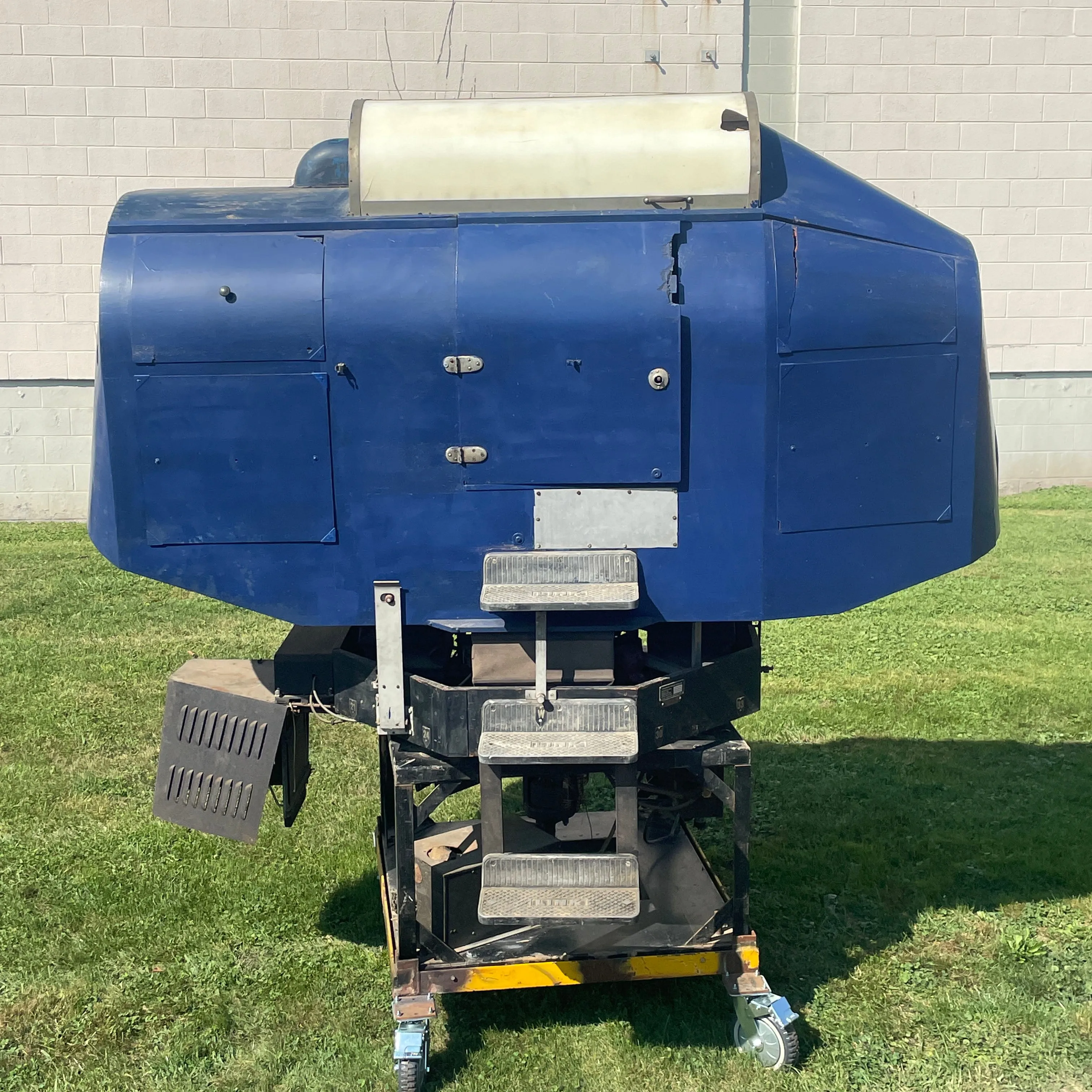 Original Rare 1945 Dated U.S. WWII Link Aviation ANT-18 Blue Box Flight Simulator Trainer