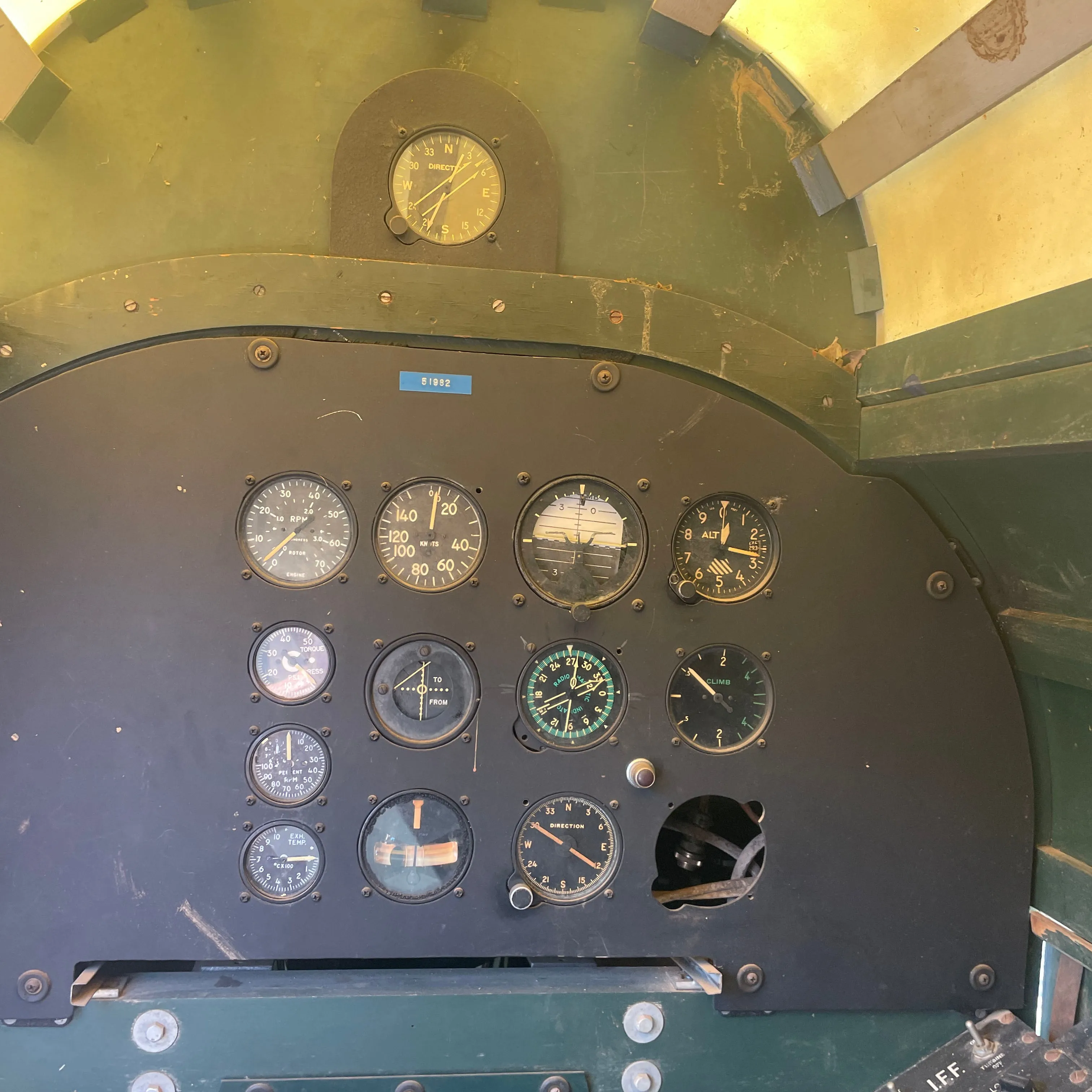 Original Rare 1945 Dated U.S. WWII Link Aviation ANT-18 Blue Box Flight Simulator Trainer